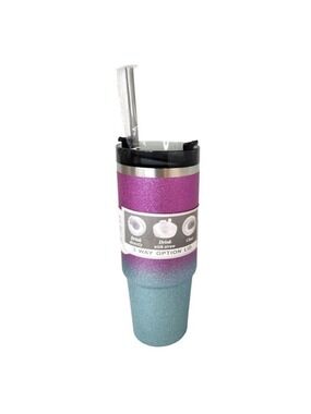 Insulated Tumbler Vacuum Bottle 30oz Stainless Steel Go Cup